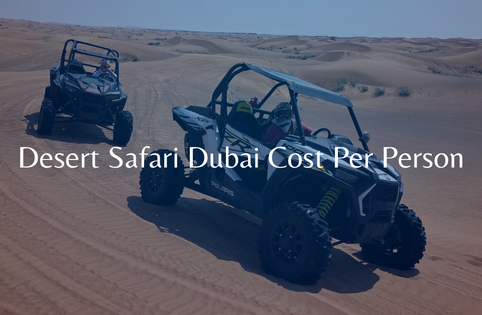 Desert Safari Dubai Cost per Person 2024