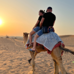 luxury desert safari dubai with camel ride