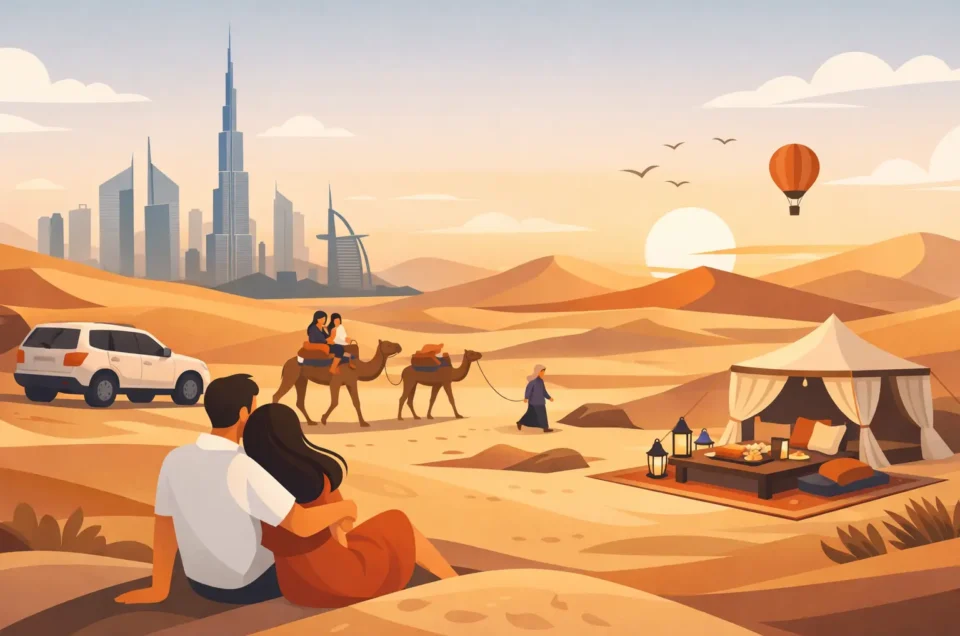 Desert Safari for Couples in Dubai, Done Privately