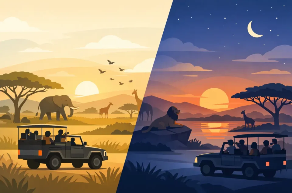 Morning Safari vs Evening Safari Compared